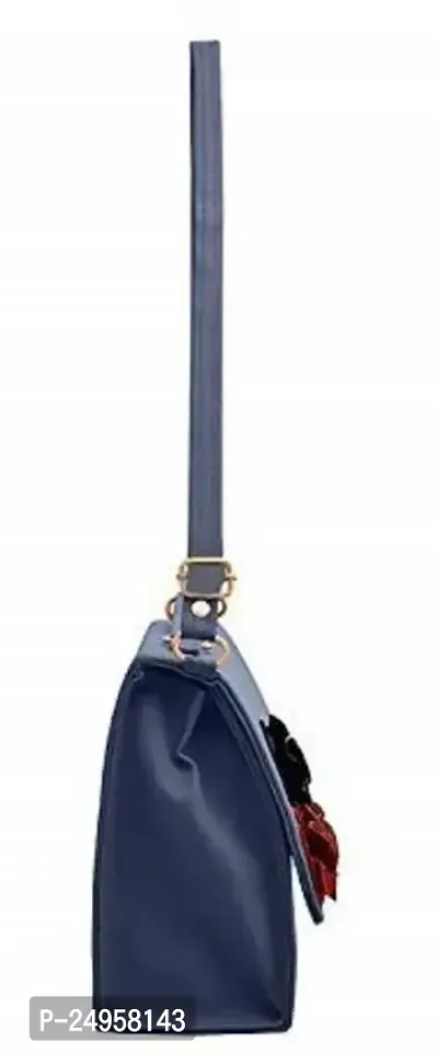 XOVEE Women's PU Sling Bag Unleash Your Inner Style! | Dark Blue | XD_10-thumb3