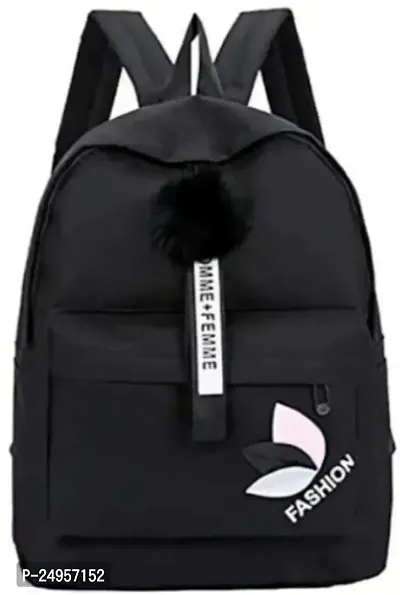 XOVEE Women's PU 15 L Laptop Backpack Unleash Your Inner Style! | Black | XVR_52-thumb0