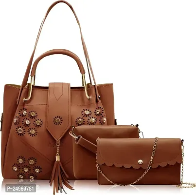 XOVEE Women's PU  Rexine Messenger Bag Unleash Your Inner Style! | Brown | XV-25