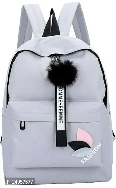 XOVEE Boys  Girl's PU 20 L Backpack Unleash Your Inner Style! | Grey | XVR_55