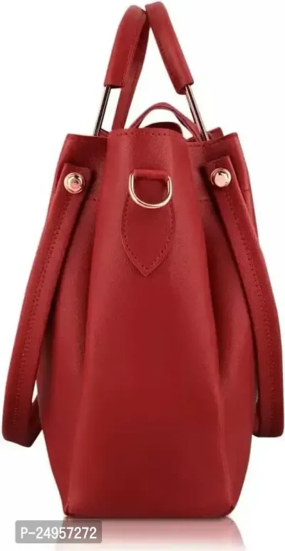 XOVEE Girl's PU Handbag Unleash Your Inner Style! | Maroon | XV-20-thumb4