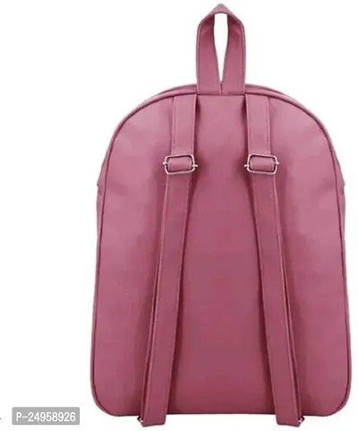 XOVEE Girl's PU 12 L Backpack Unleash Your Inner Style! | Maroon | XVR_74-thumb3