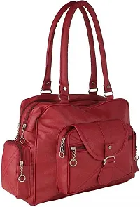 XOVEE Women's PU Hand-held Bag Unleash Your Inner Style! | maroon | XV-11-thumb2