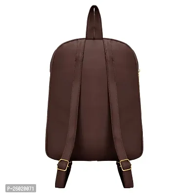 Brown Cute Backpack  women 20 L-thumb5