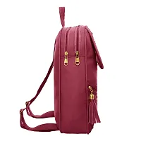 Maroon Cute Backpack  Women 20 L-thumb3