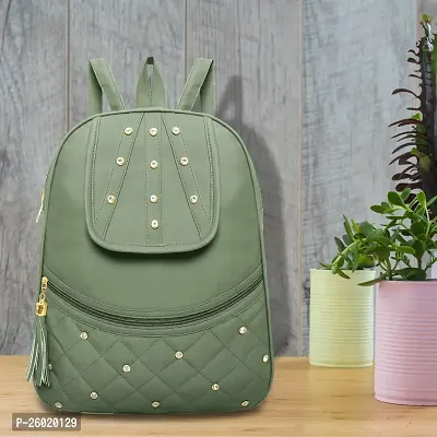 Green Cute Backpack