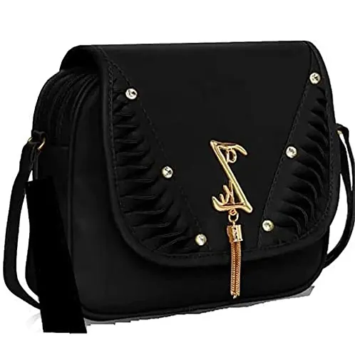 Fancy PU Sling Bag for Women