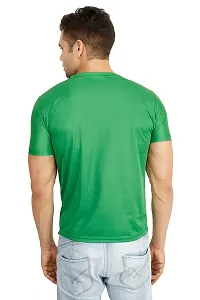 Stylish Multicoloured Polyester Solid T-Shirt For Men Pack Of 2-thumb2