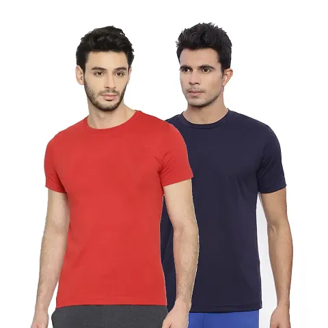 Trendy Polyester Tees For Men 