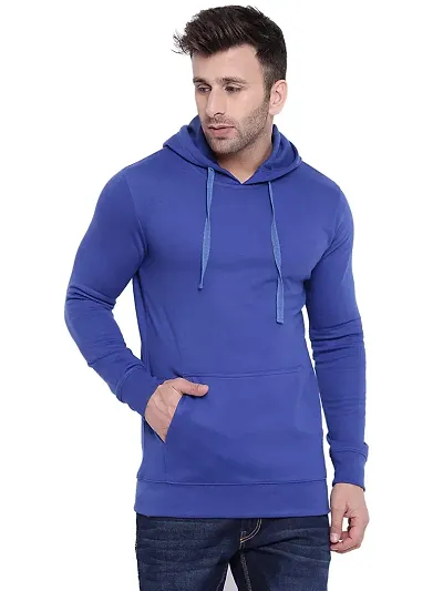 Solid Long Sleeves Hoodie Sweatshirt