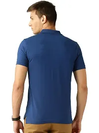 Stylish Cotton Blend Solid Polos For Men Pack of 3-thumb2