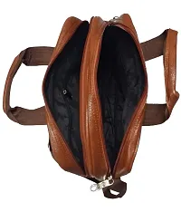 Stylish Premium Quality PU Leather Messenger Bag-thumb3