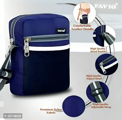 Blue Mini Sling Bag-thumb3