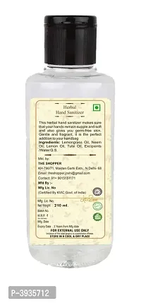 Herbal Antibacterial Hand sanitizer 210ml - Pack of 2-thumb1