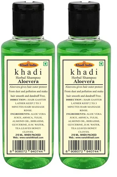 Khadi Herbal Made In India Aloevera Shampoo