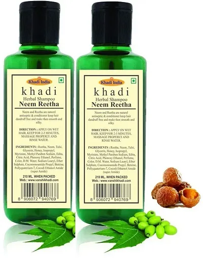 Khadi Herbal Shampoo Dual Sets