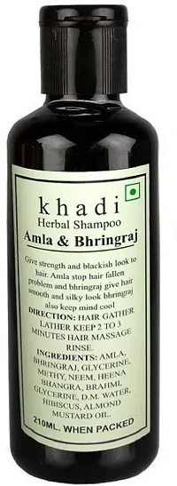Khadi Herbal Amla And Bhringaraj Shampoo Kits