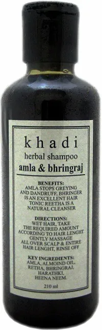 Khadi Herbal Amla And Bhringaraj Shampoo Kits