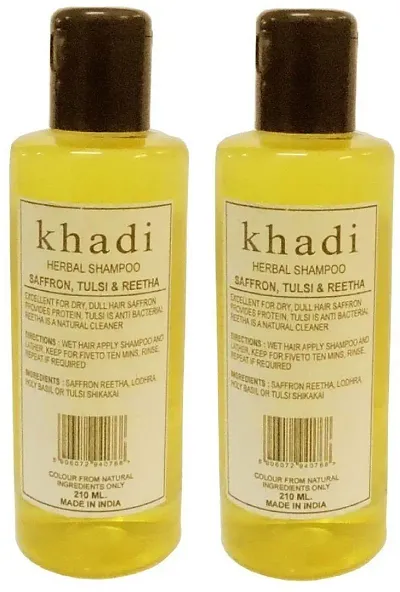 Best Combo Sets Of Saffron, Tulsi And Reetha Herbal Shampoos