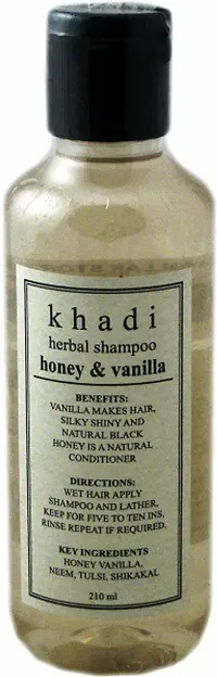 Khadi Herbal Shampoo Honey And Vanilla Combos