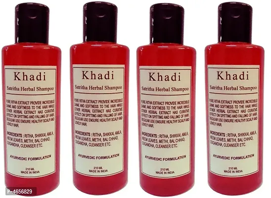 Khadi Herbal Sat Ritha Shampoo Men (840 Ml)