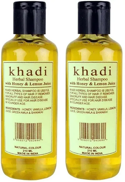 Herbal Honey And Lemon Juice Shampoos