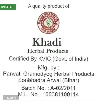 Khadi Herbal LEMON FACE WASH WITH SLS/PARABEN FREE Face Wash (420 ml)-thumb2