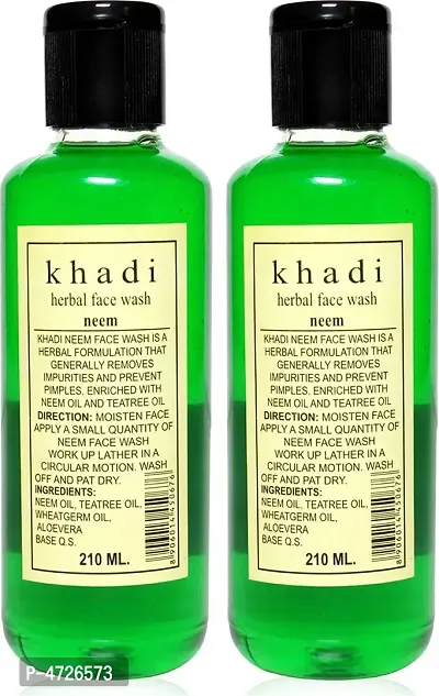 Khadi Herbal Neem Herbal Face Wash (420 ml)