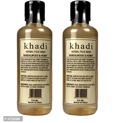 Khadi Herbal Sandalwood  Honey  Face Wash (420 ml)