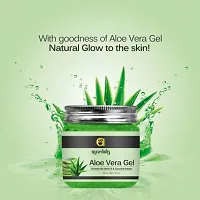 Ayurdaily Pure Aloevera Gel Moisturizer For Face Enriched With Vitamin E For Face and Skin 200Gm (Pack Of 2)-thumb1