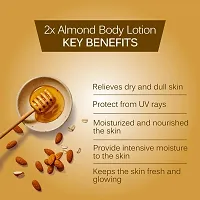 Ayurdaily Almond Moisturizing Body Lotion Provide Intensive To The Skin (400 Ml)-thumb2