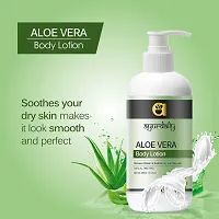 Ayurdaily Aloevera Moisturizing Body Lotion For Reduce Irritation and Soothes Dry and Flaky Skin 400 Ml-thumb1