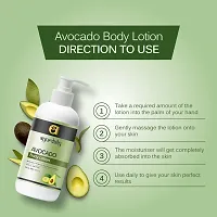 Ayurdaily Avocado Body Moisturizing Lotion For Dry and Sensitive Skin (400 Ml)-thumb3