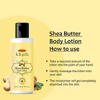 Khadi Premium Shea Butter Lotion 200 Ml (Pack Of 2)-thumb2