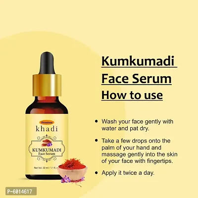 Khadi Premium Kumkumadi Face Serum-thumb3
