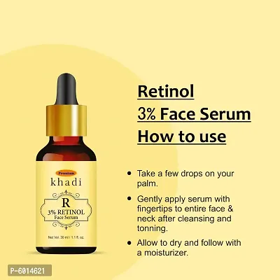 Khadi Premium Retinol Face Serum 30 Ml-thumb3