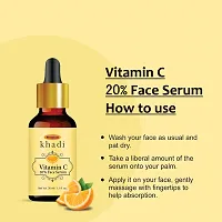 Khadi Premium Vitamin C Serum 30Ml (Pack Of 2)-thumb2