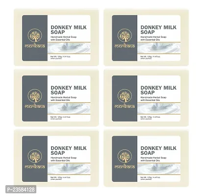 MeriBana Handmade Donkey Milk Bath Soap (6 x 125 g)-thumb0