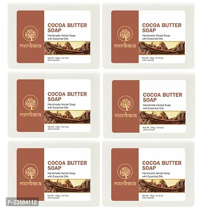 MeriBana Handmade CoCoa Butter Bath Soap (6 x 125 g)-thumb0