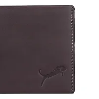 WILD EDGE Mens Brown Genuine Leather Wallet-thumb3