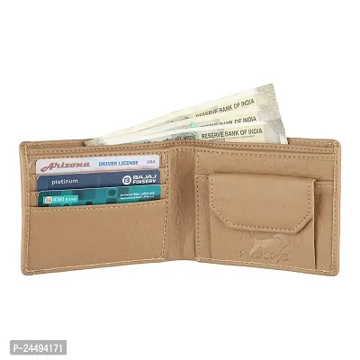 WILDEDGE Men's Beige ATM Wallet-thumb2