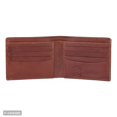 WILD EDGE Genuine Leather TAN Wallet-thumb2