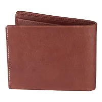 WILD EDGE Genuine Leather TAN Wallet-thumb3