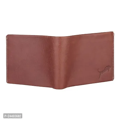 WILD EDGE Genuine Leather TAN Wallet-thumb3