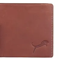 WILD EDGE Genuine Leather TAN Wallet-thumb4