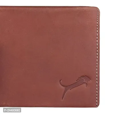 WILD EDGE Genuine Leather TAN Wallet-thumb5