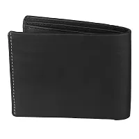 WILD EDGE Black Genuine Leather Wallet-thumb4