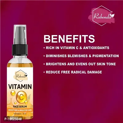 Vitamin C Facial serum- For Anti Aging  Smoothening  Brightening Face (50 ml)-thumb2