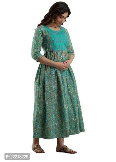 Classic Printed Rayon Kurta-thumb0