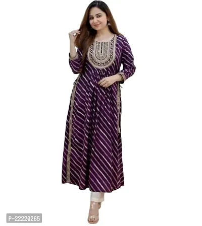 Stylish Women Rayon Kurta Bottom Set-thumb0